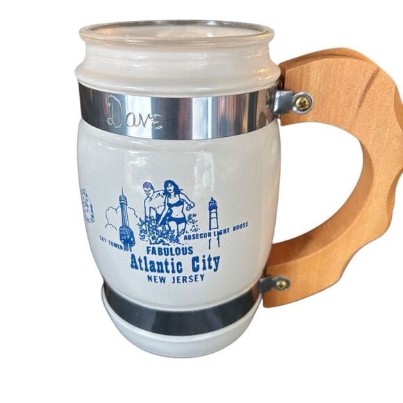 Atlantic City New Jersey Vintage Souvenir Siesta Ware Mug *Read* - Picture 1 of 10